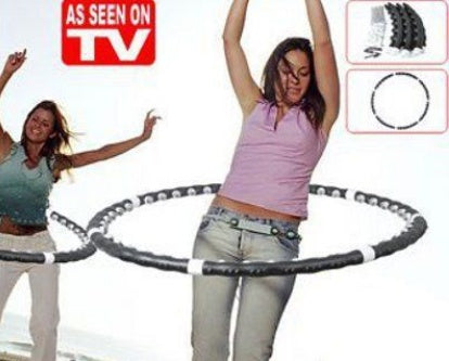 Magnetic Massage Hoop Detachable Ring Tube Circle Waist Slimming Lose Weight Sport Accessories Fitness Equipment