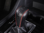 Central Gear Cover, Real Cowhide Gear, Interior Modification, Hand-Stitched Gear Cover