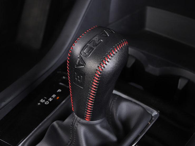 Central Gear Cover, Real Cowhide Gear, Interior Modification, Hand-Stitched Gear Cover