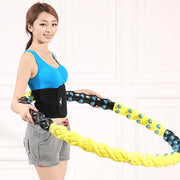 Magnetic Massage Hoop Detachable Ring Tube Circle Waist Slimming Lose Weight Sport Accessories Fitness Equipment