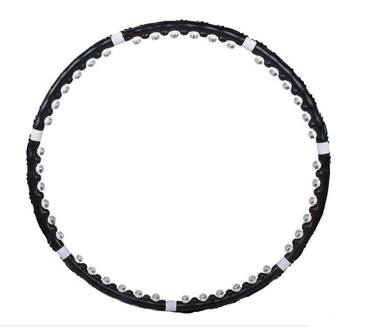 Magnetic Massage Hoop Detachable Ring Tube Circle Waist Slimming Lose Weight Sport Accessories Fitness Equipment