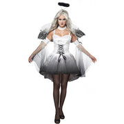 Halloween Black Angel Clothing Lace Wings Female Cosplay