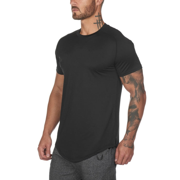 New Gym Wear Plain Shirts Custom Mens Fitness Sports