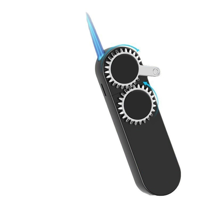 Creative Gear Rocker Arm Lighter Rotating Gear Windproof