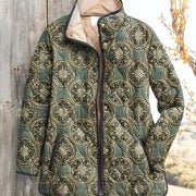 Women's Fashion Tuck Flower Digital Printed Female Cotton