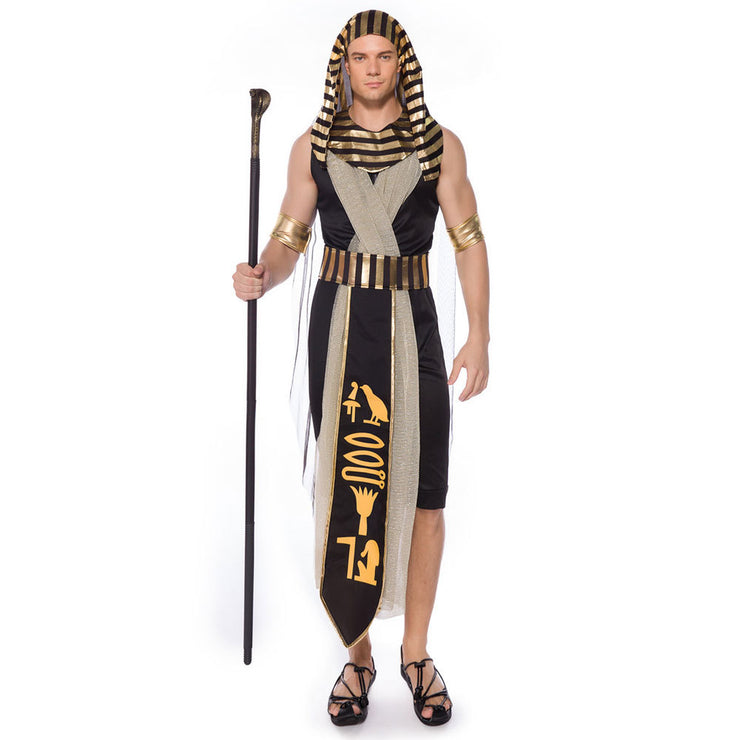 Clothing Male Egyptian Pharaoh Clothes Female Queen Costume