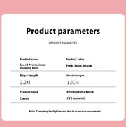 Plastic Handle Fitness Rope