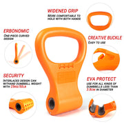 Kettle bell adjustable handle dumbbell pot handle clip power piece fitness accessories
