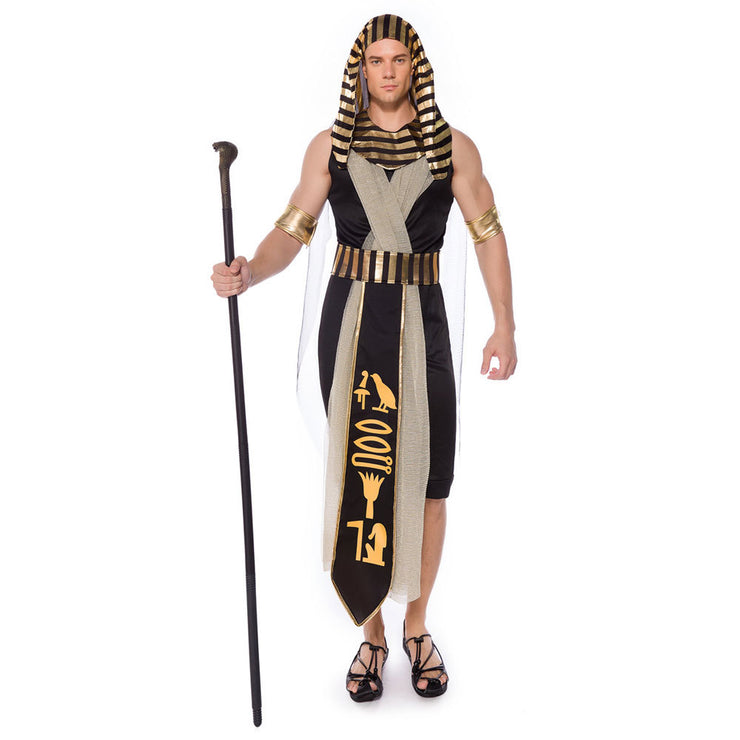 Clothing Male Egyptian Pharaoh Clothes Female Queen Costume
