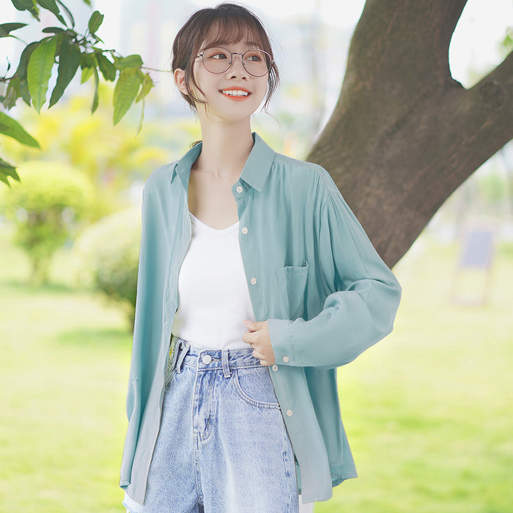 Sun Protection Clothing Female Student Jacket All match