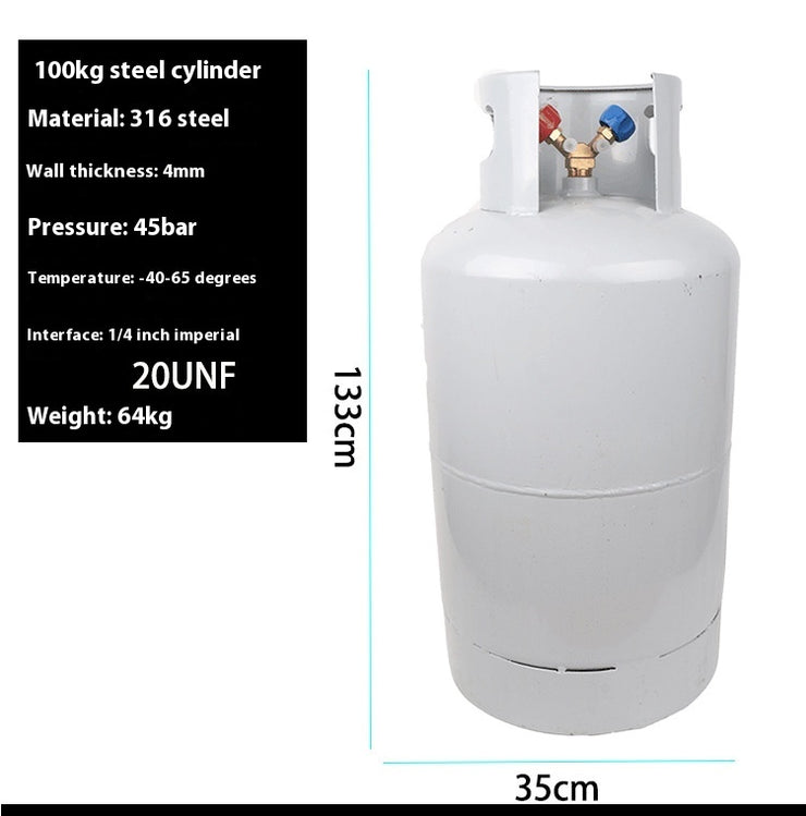 Stainless Steel Refrigerant Recovery Cylinder 13.6kg